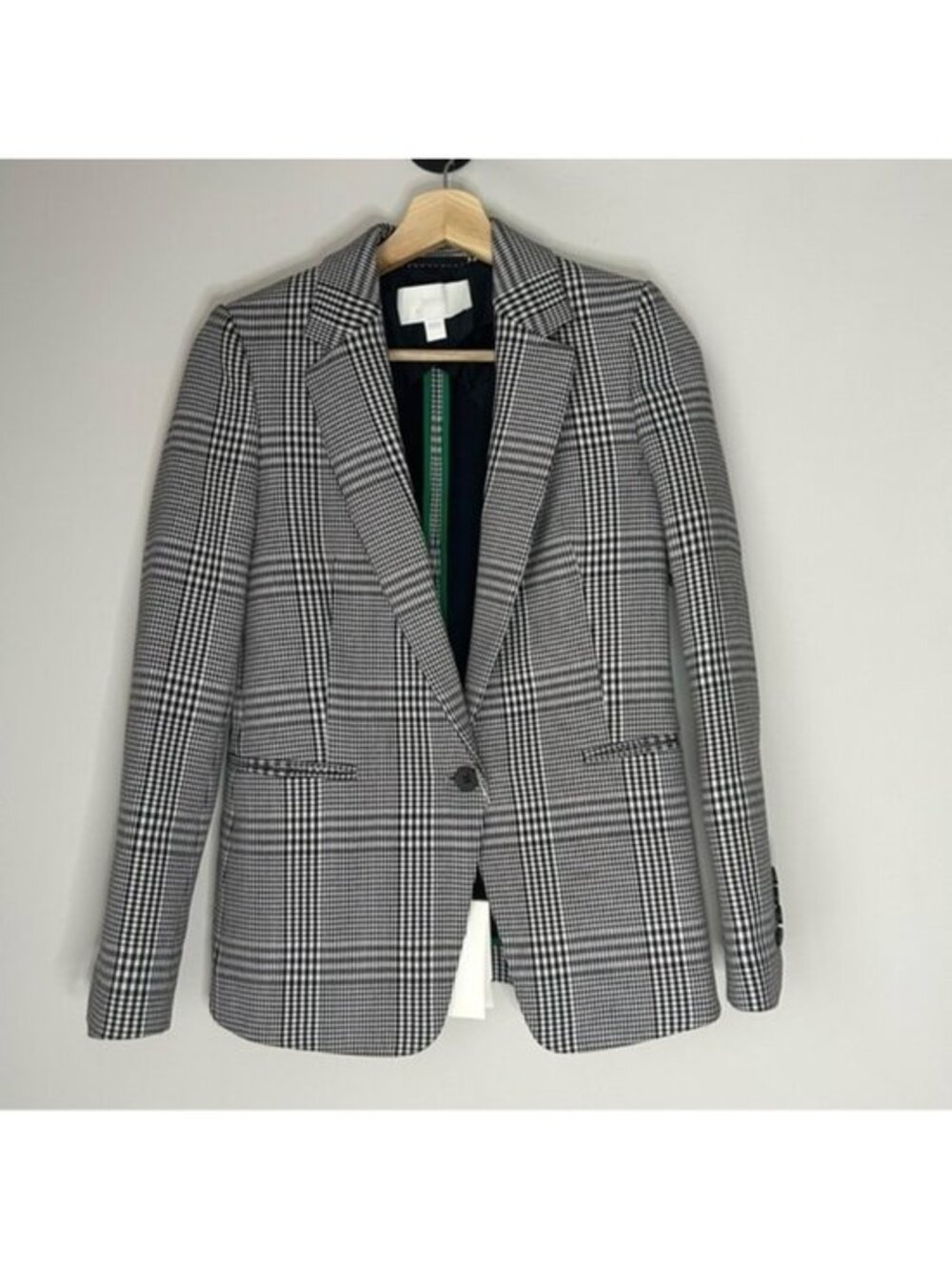 Boss Jemaromina Glen Plaid Blazer